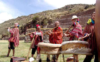 traditionelle Musikgruppe